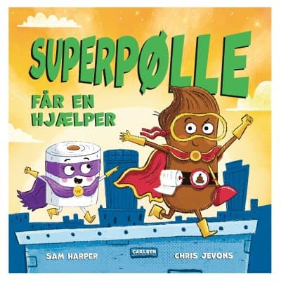 Superpølle får en hjælper - Bog