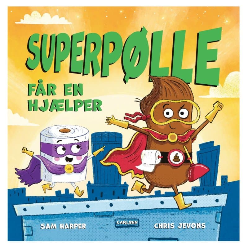 Superpølle får en hjælper - Bog