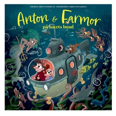 Anton og farmor på havets bund - Bog