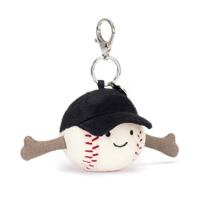 Jellycat - Amuseables Sports Baseball Vedhæng - 12 cm