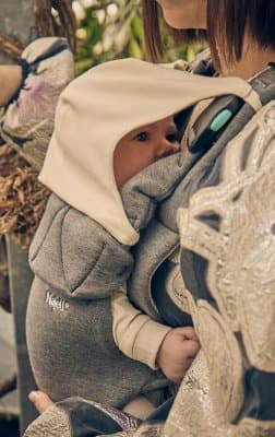 Najell - Hætte til Bæresele - Ivory White - billede 2