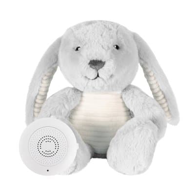 Flow Amsterdam Genopladelig Hjertelydsbamse  Milo (Grå)