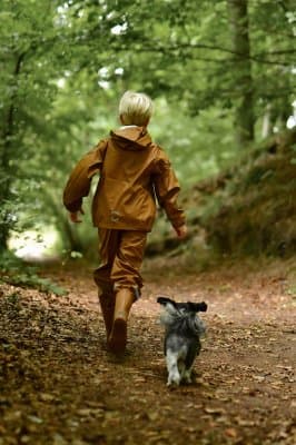 Mikkline 2-delt regntøj u/seler - Rubber - billede 10