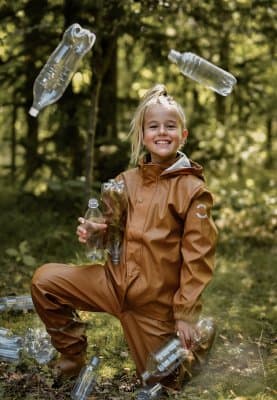 Mikkline 2-delt regntøj u/seler - Rubber - billede 18