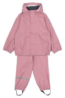 Mikkline 2-delt regntøj m/seler - Lilas