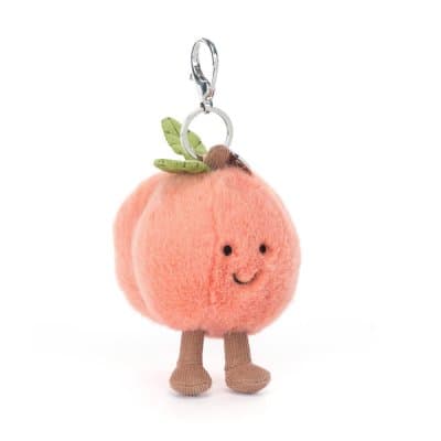 Jellycat - Amuseables Fersken Bag Charm - 13 cm