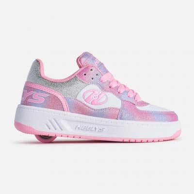 Heelys Rullesko - Lt Pink / White / Rainbow - 1 hjul - billede 4
