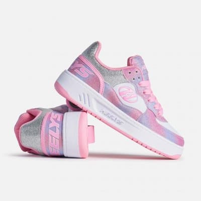 Heelys Rullesko - Lt Pink / White / Rainbow - 1 hjul - billede 3