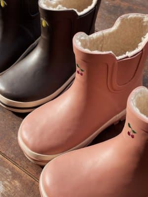 Konges Sløjd - Roi gummistøvler - Chocolate brown - billede 4