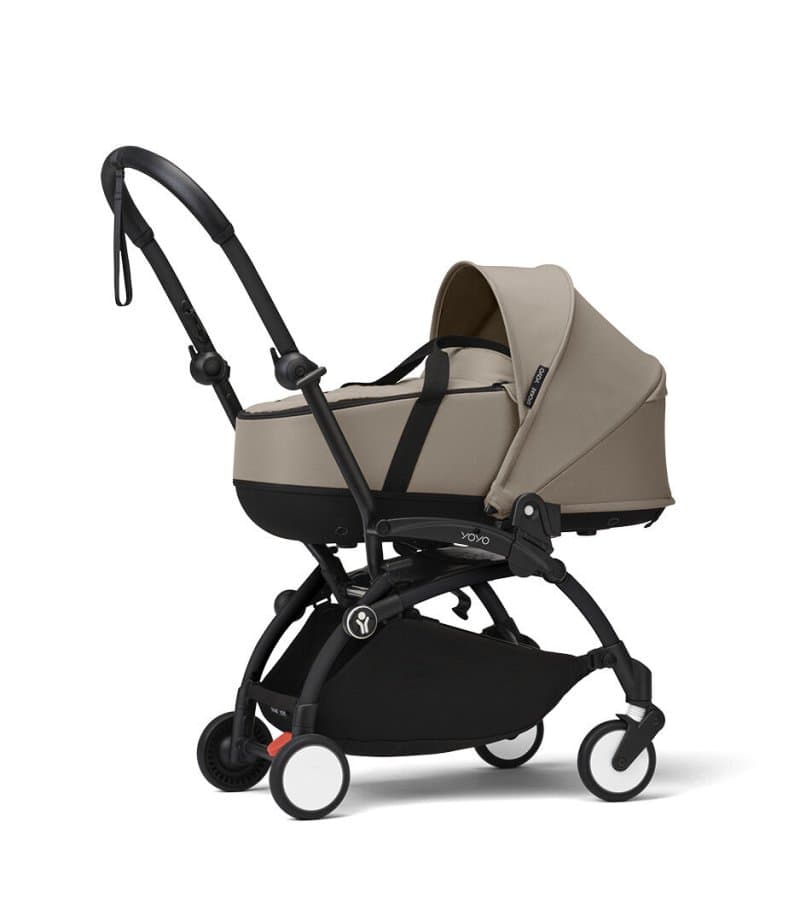 Stokke YOYO3 0+ Klapvogn med Bassinet - Sort-Taupe 