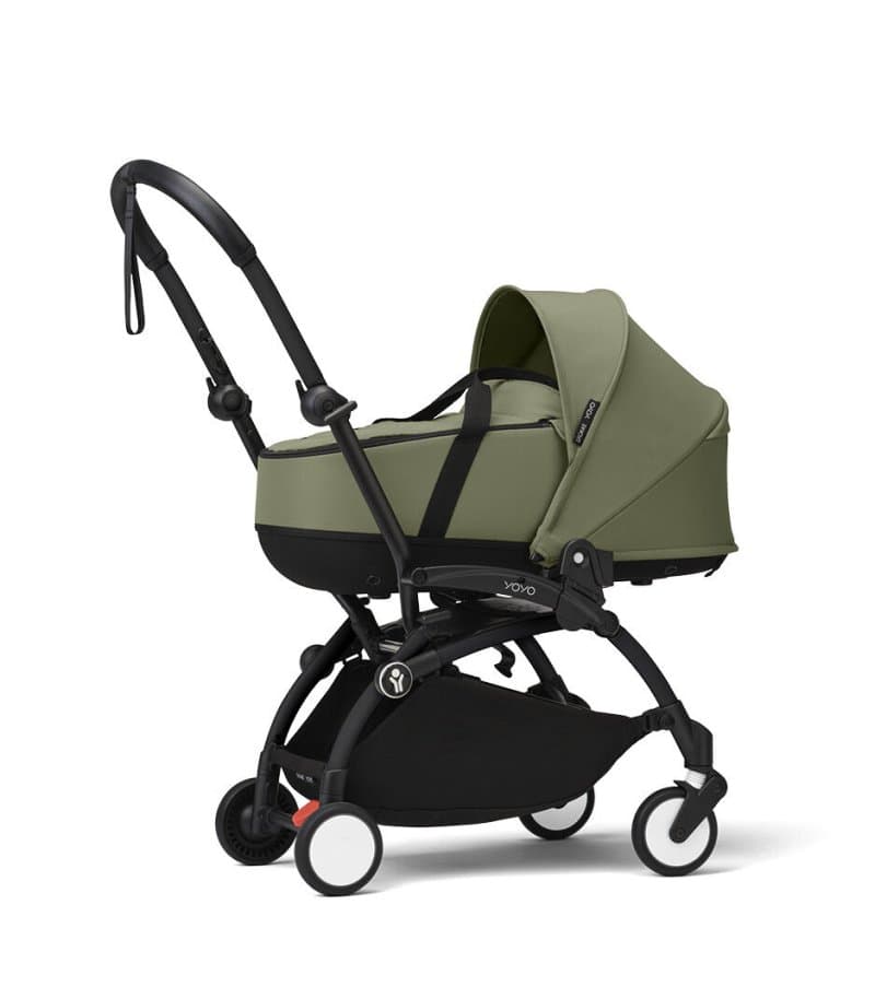 Stokke YOYO3 0+ Klapvogn med Bassinet - Sort-Olive