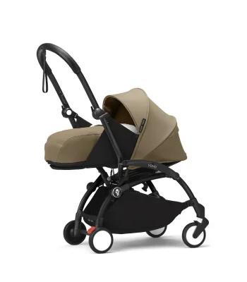Stokke YOYO3 0+ Klapvogn med Blød lift - Sort-Toffee