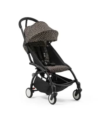 Stokke YOYO3 Wild Collection Klapvogn - Sort-Leopard