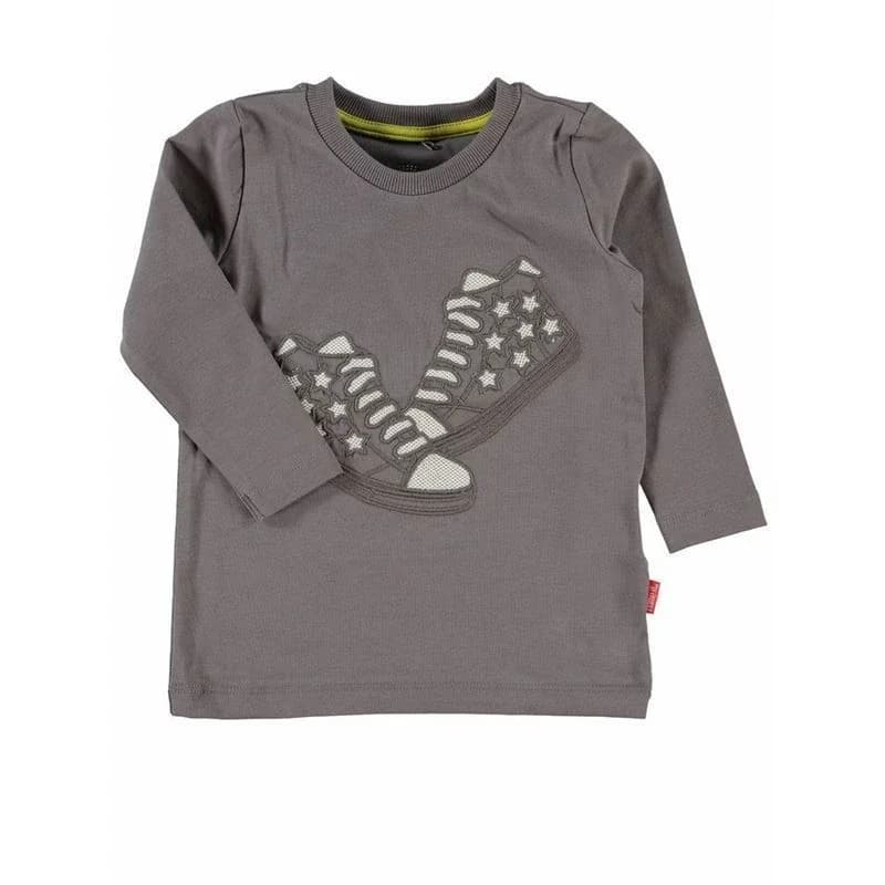 Name It Bluse - Mørkegrå