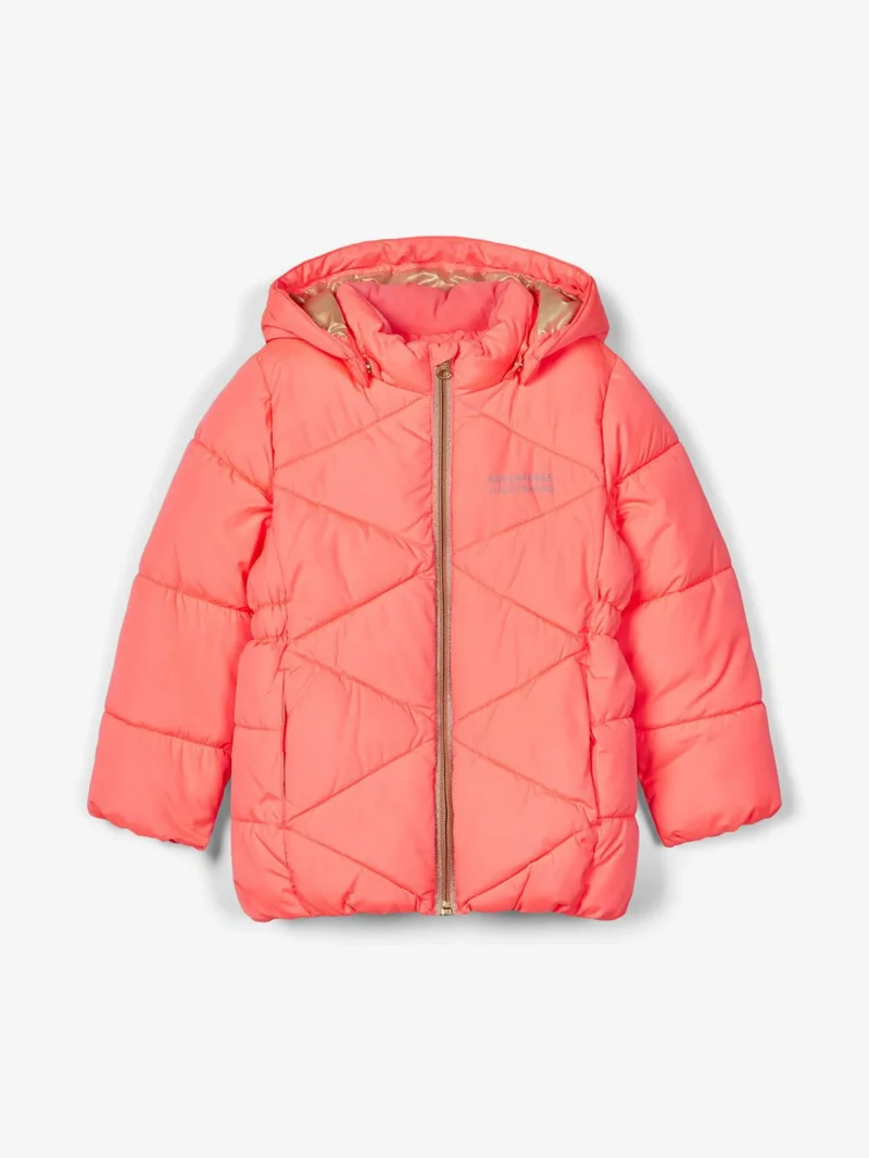 Name-It - NMF Milton Dynejakke - Neon Pink