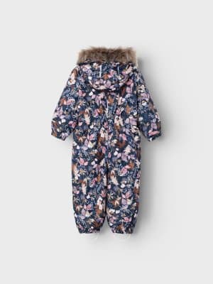 Name It - Flyverdragt Snow10 Wild Flower Dark Sapphire - billede 2