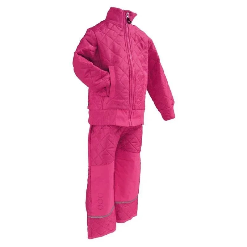 Mikkline termotøj 2-delt - Pink uden foer