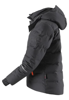 Reima - Vinterjakke Wakeup Black/Orange - billede 3