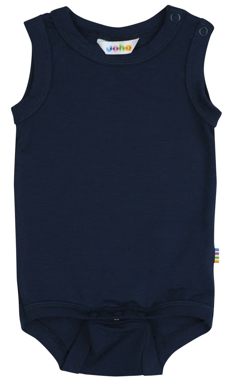 JOHA - Body u/ærmer Bambus Navy
