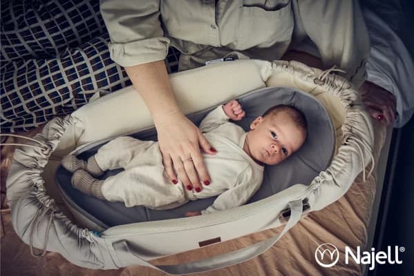 Najell - SleepCarrier Vandtæt Madrasbeskytter - Charcoal Black - billede 2