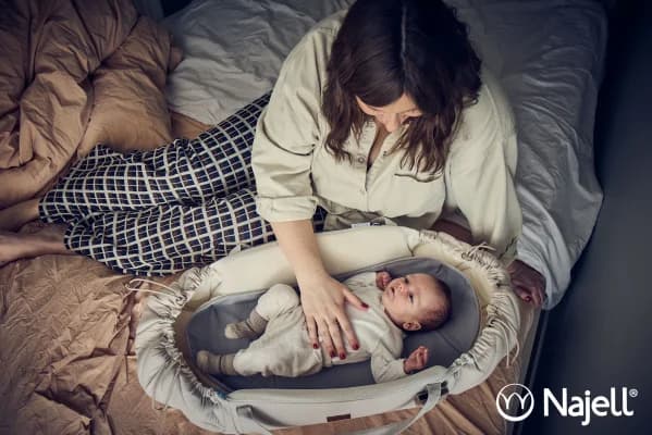 Najell - SleepCarrier Vandtæt Madrasbeskytter - Charcoal Black - billede 3