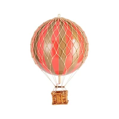 Authentic Models Luftballon 18cm - Gold Red
