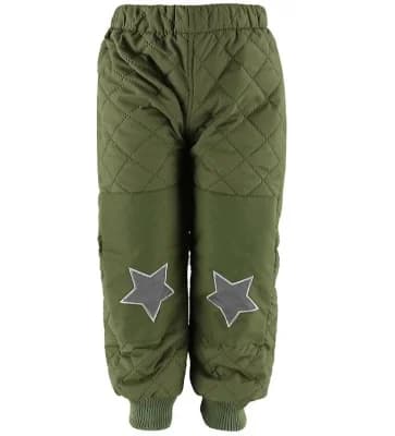 Mikk-line Coated Termotøj - 2-delt - Uden foer - Army - billede 4