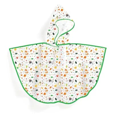 Djeco - Regnkappe - Skoven 3-5 år