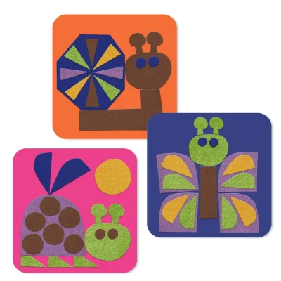 Djeco - Collage - Filt dyr - billede 5