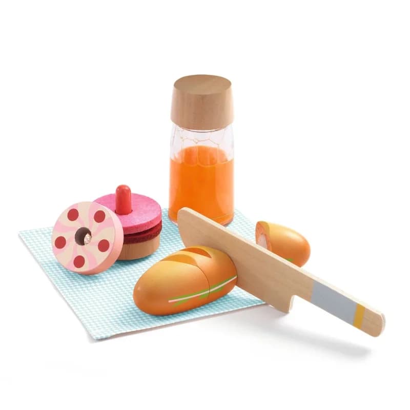 Djeco - Legemadssæt - Lille kat's picnic