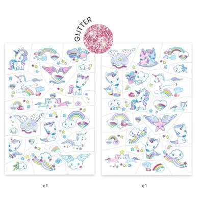 Djeco - Tattoos - Enhjørninger - billede 2