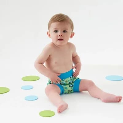 Happy Nappy Badeble Green Gecko - billede 2