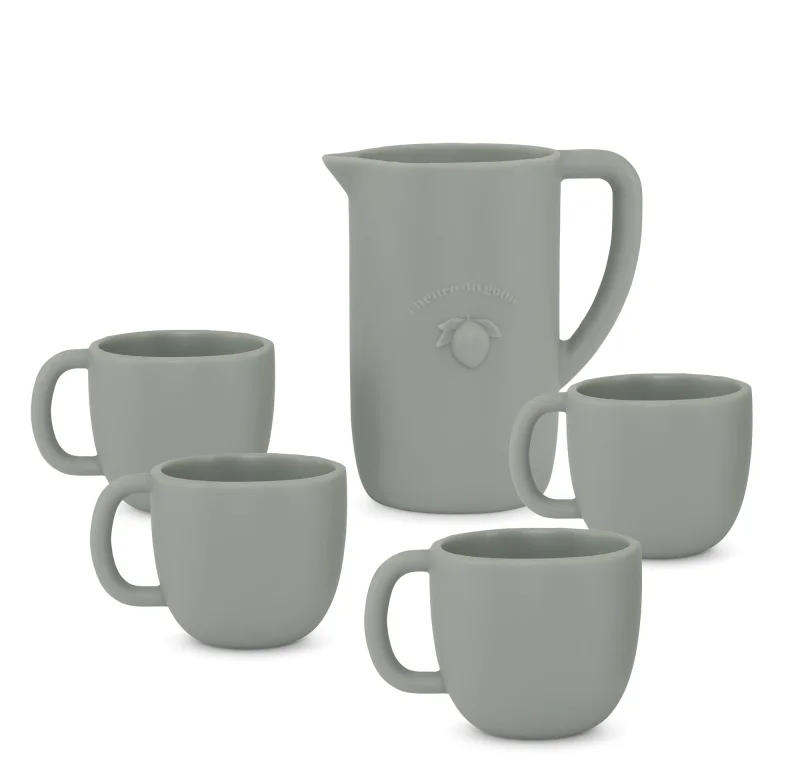 Konges Sløjd - Tesæt i silikone - Whale