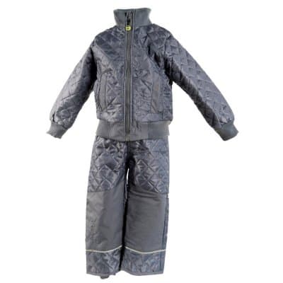 Mikkline termotøj 2-delt - Grå med foer